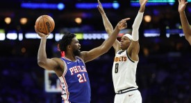 沃特森24分恩比德32+10 残阵掘金加时绝杀76人